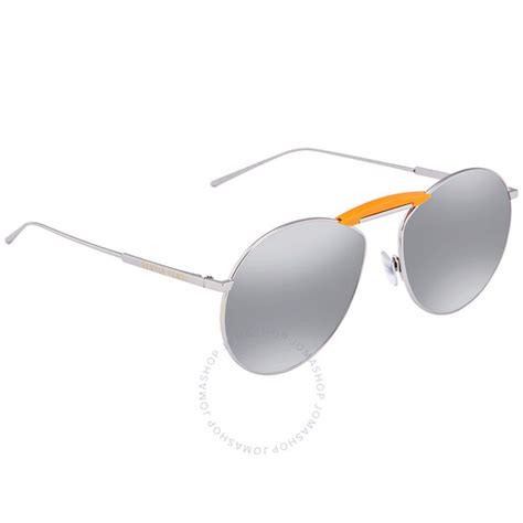 Fendi Gentle Fendi Gray Round Ladies Sunglasses 